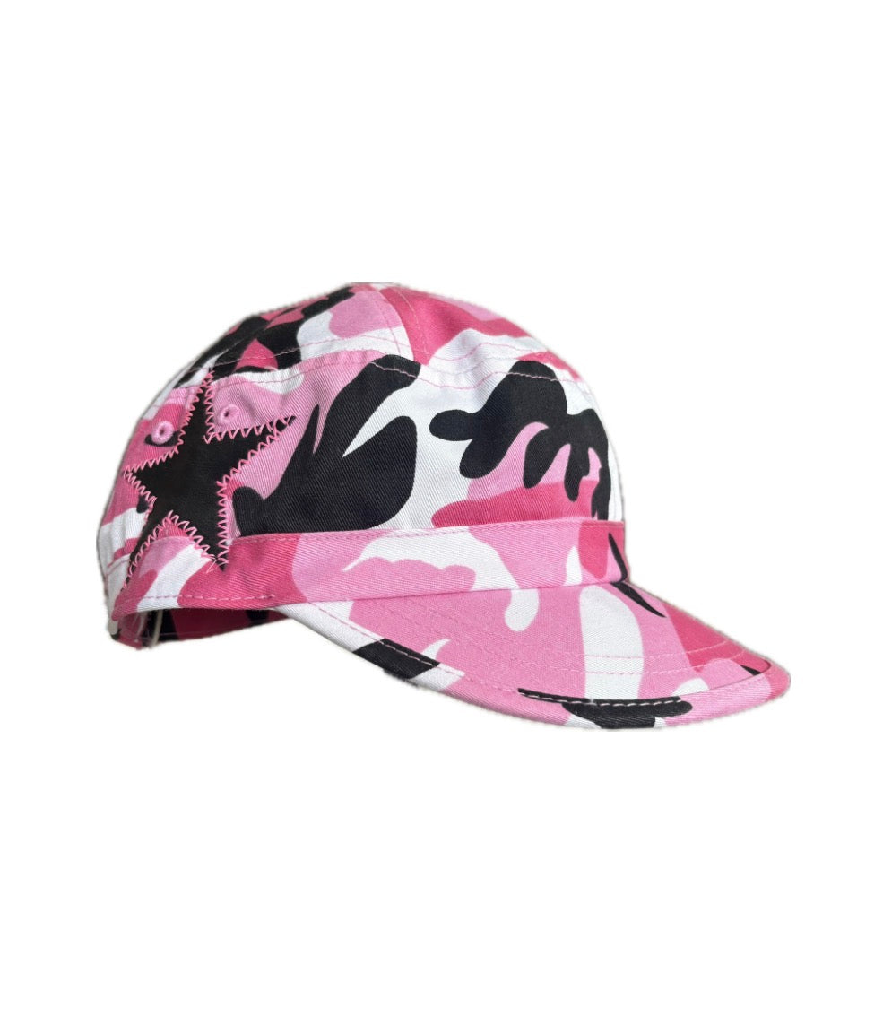 Pink Camo Hat Black Star