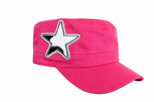 Pink Hat/Cow and Silver Star