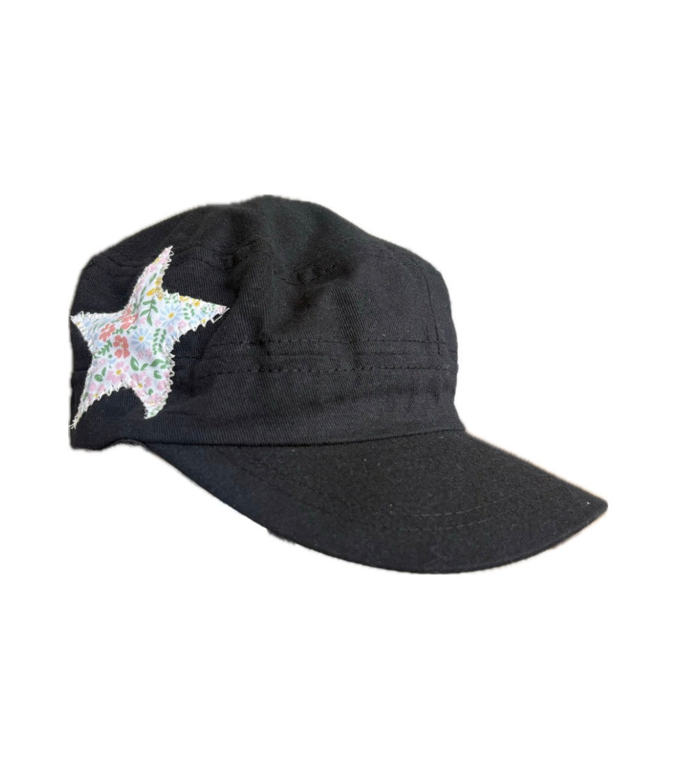 Black Cadet Floral Star
