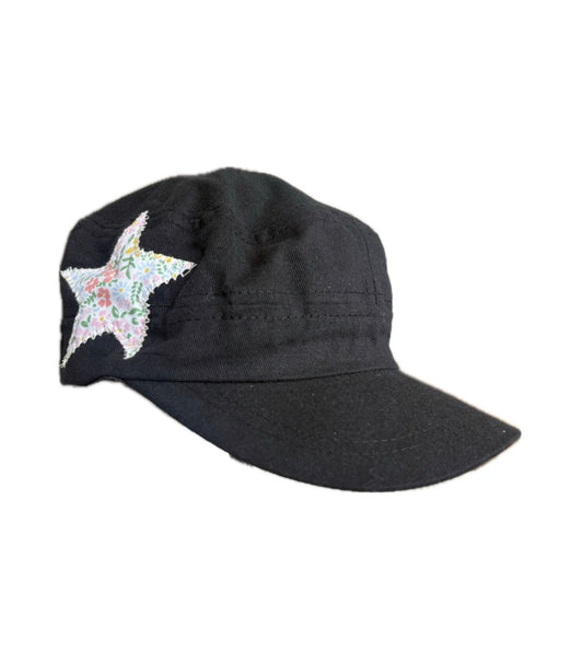 Black Cadet Floral Star