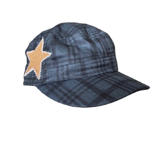 Blue/Black Plaid Cadet