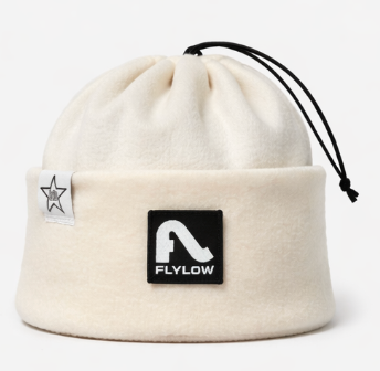 Flylow White Beanie